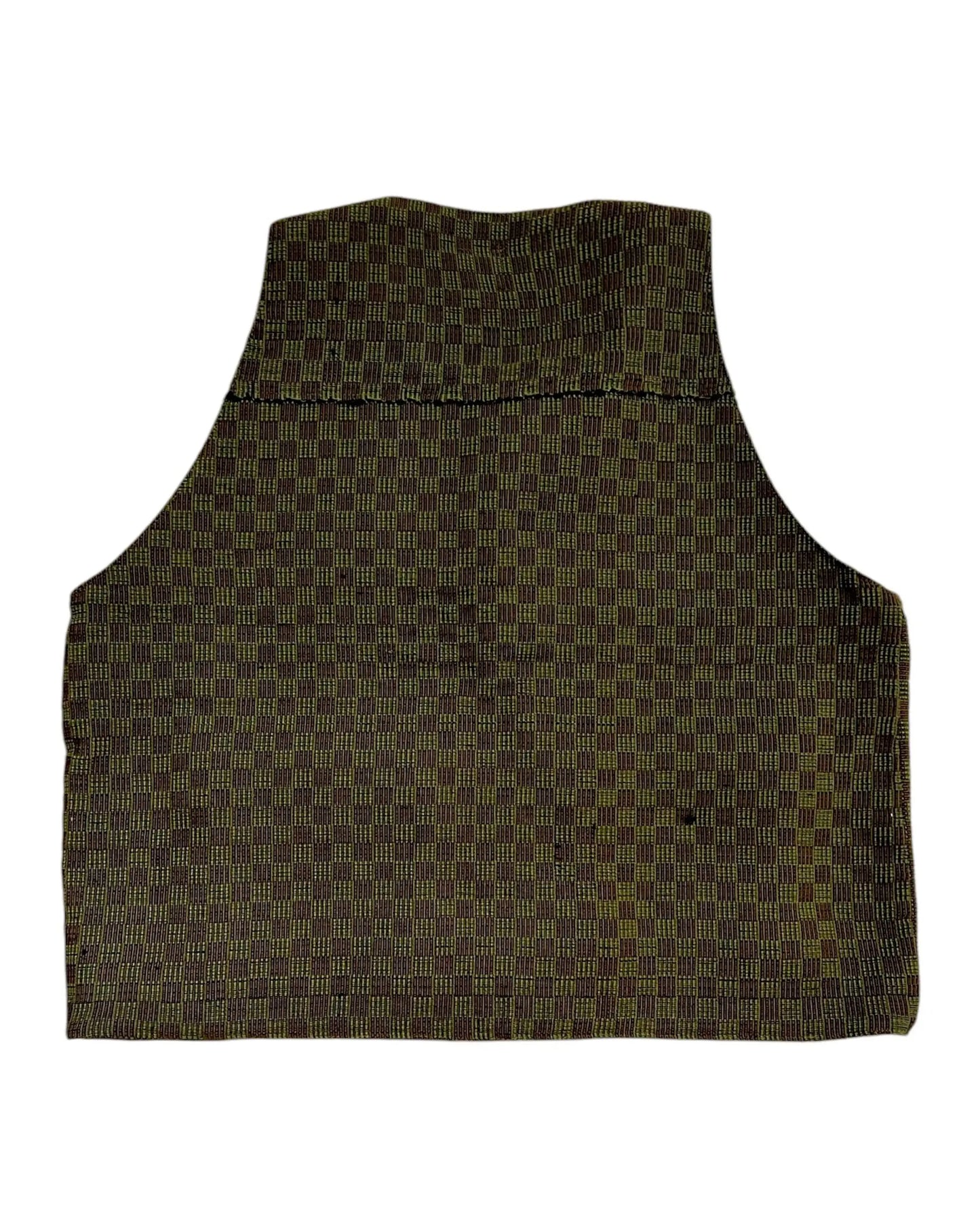 Gilet Kanvô Damier Kaki rosyneclub