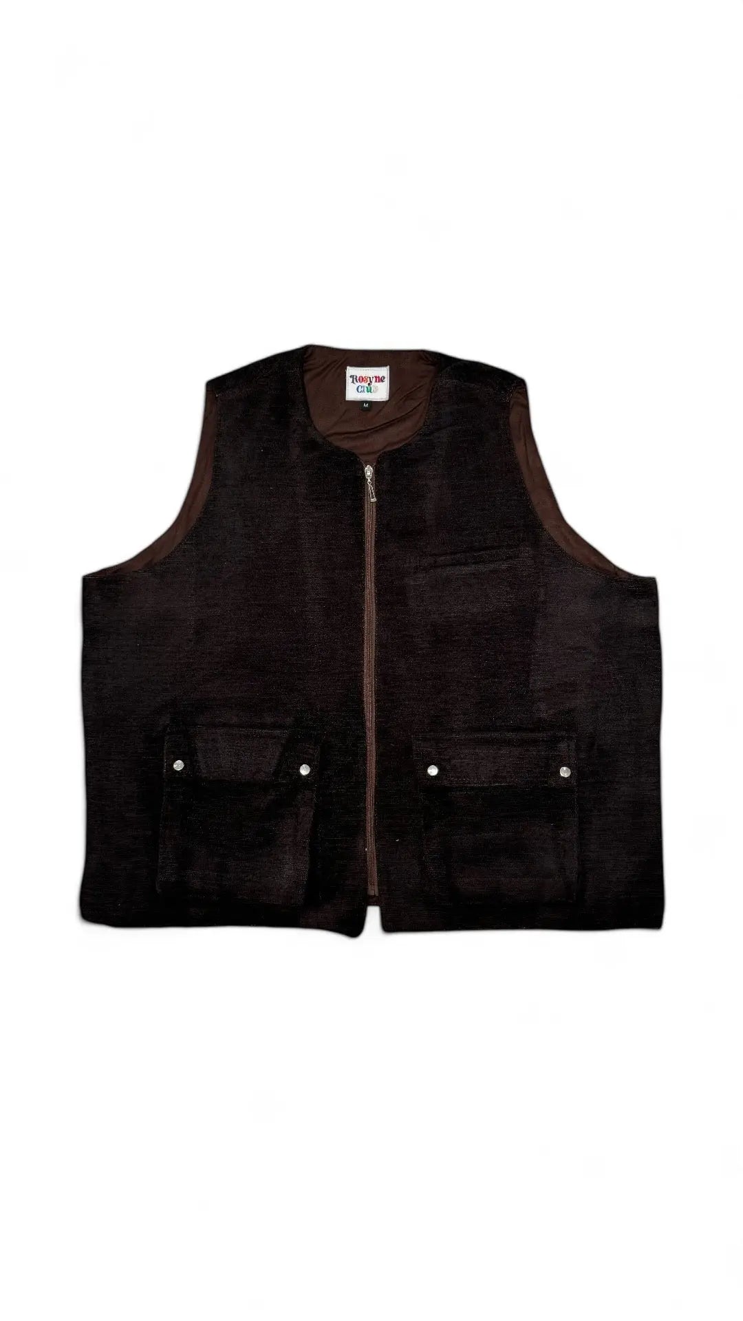 Gilet Velvet Brown rosyneclub