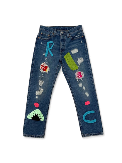 Jeans Levis Custom Rosyne Club