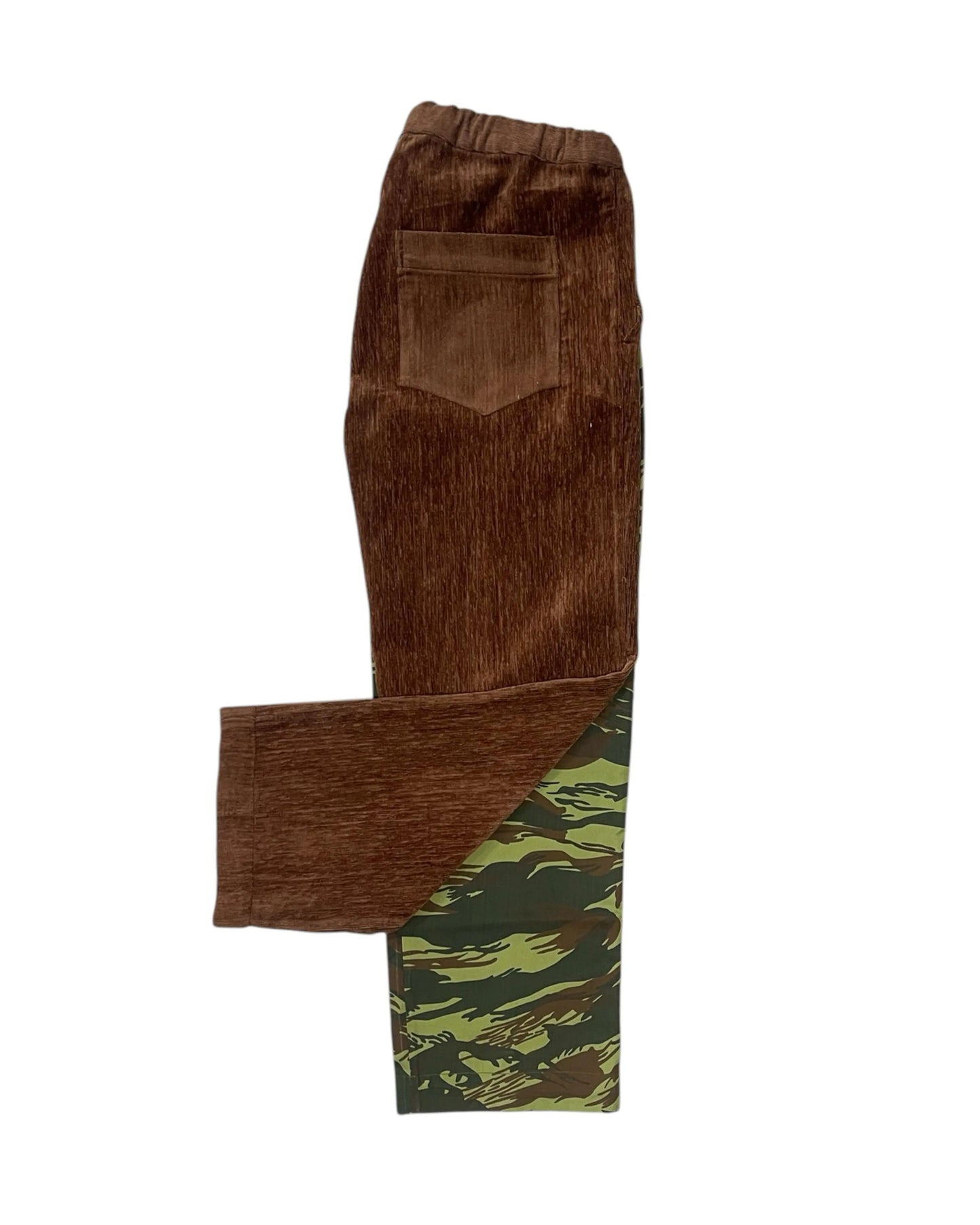 Pantalon Bicolore Mismatch Brown / Militaire rosyneclub