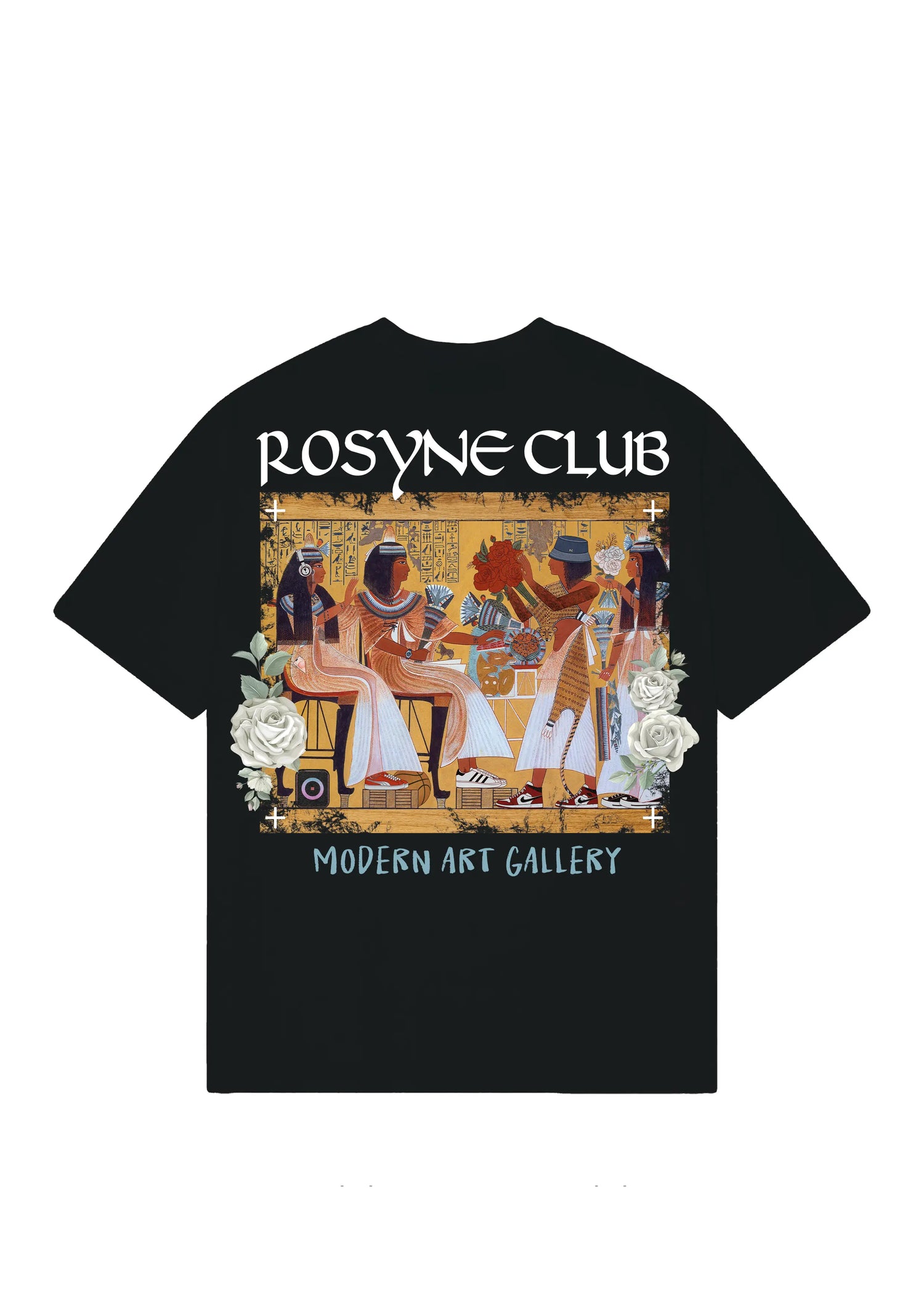 T-shirt Offering Black rosyneclub