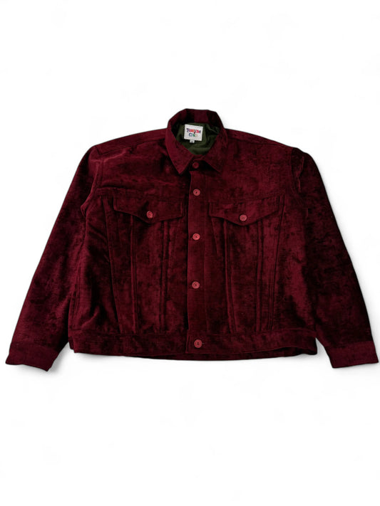 Veste Style Jean Burgundy rosyneclub