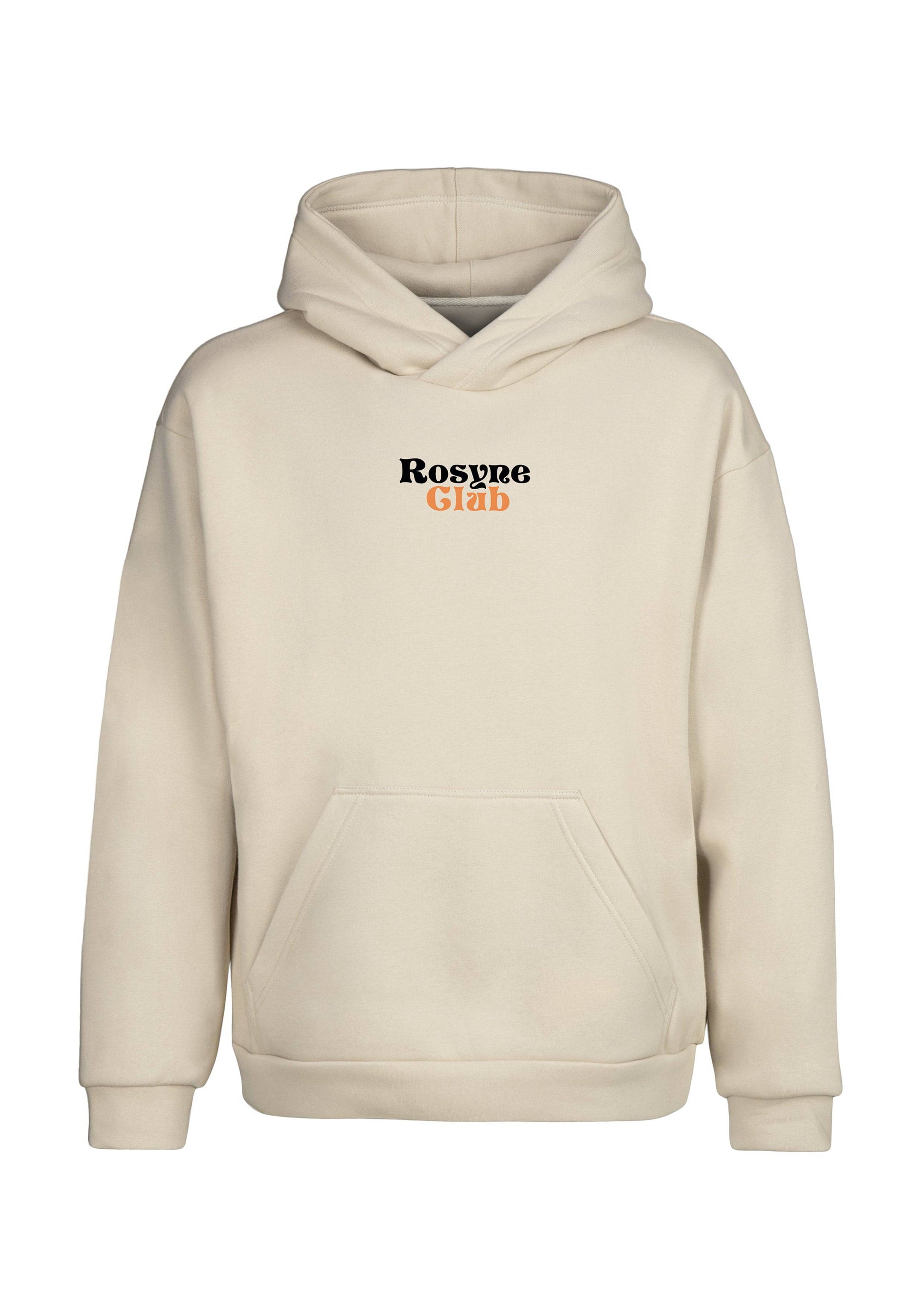 Hoodie Black Picasso Beige - Oversize - Rosyne Club