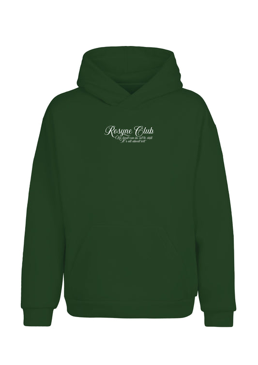 Hoodie Rosyne Green - Oversize - Rosyne Club