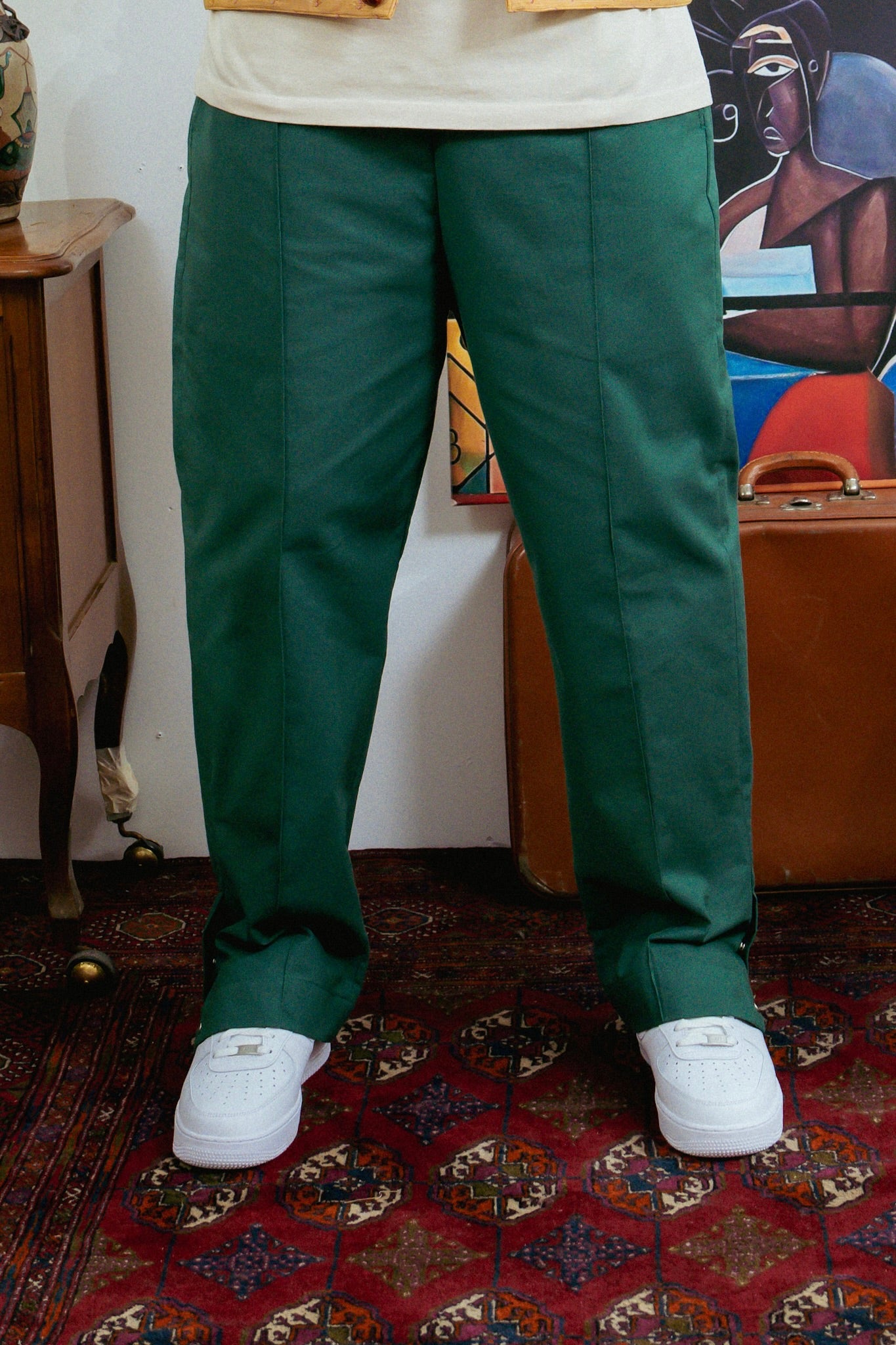 Pantalon Pince Green - Oversize - Rosyne Club
