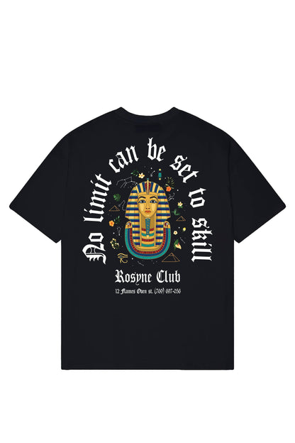 T-shirt Pharaon Black - Oversize - Rosyne Club
