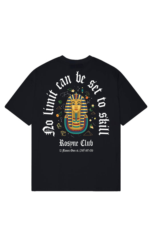 T-shirt Pharaon Black - Oversize - Rosyne Club